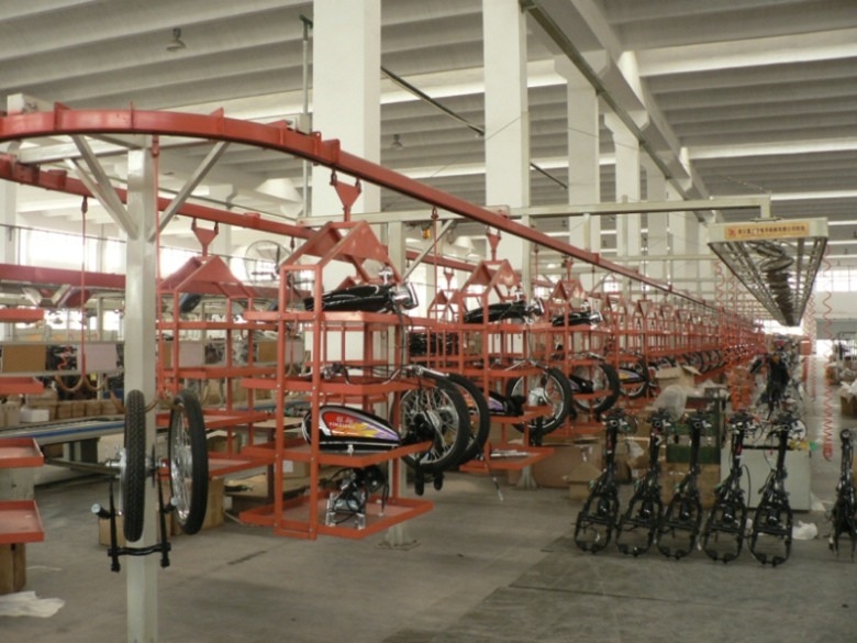 Chongqing Qiyuan Motorcycle Co., Ltd γραμμή παραγωγής του κατασκευαστή